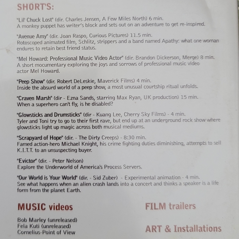 5/$13 Coachella Independent Film Festival Movie Collection DVD - Picture 3 of 3